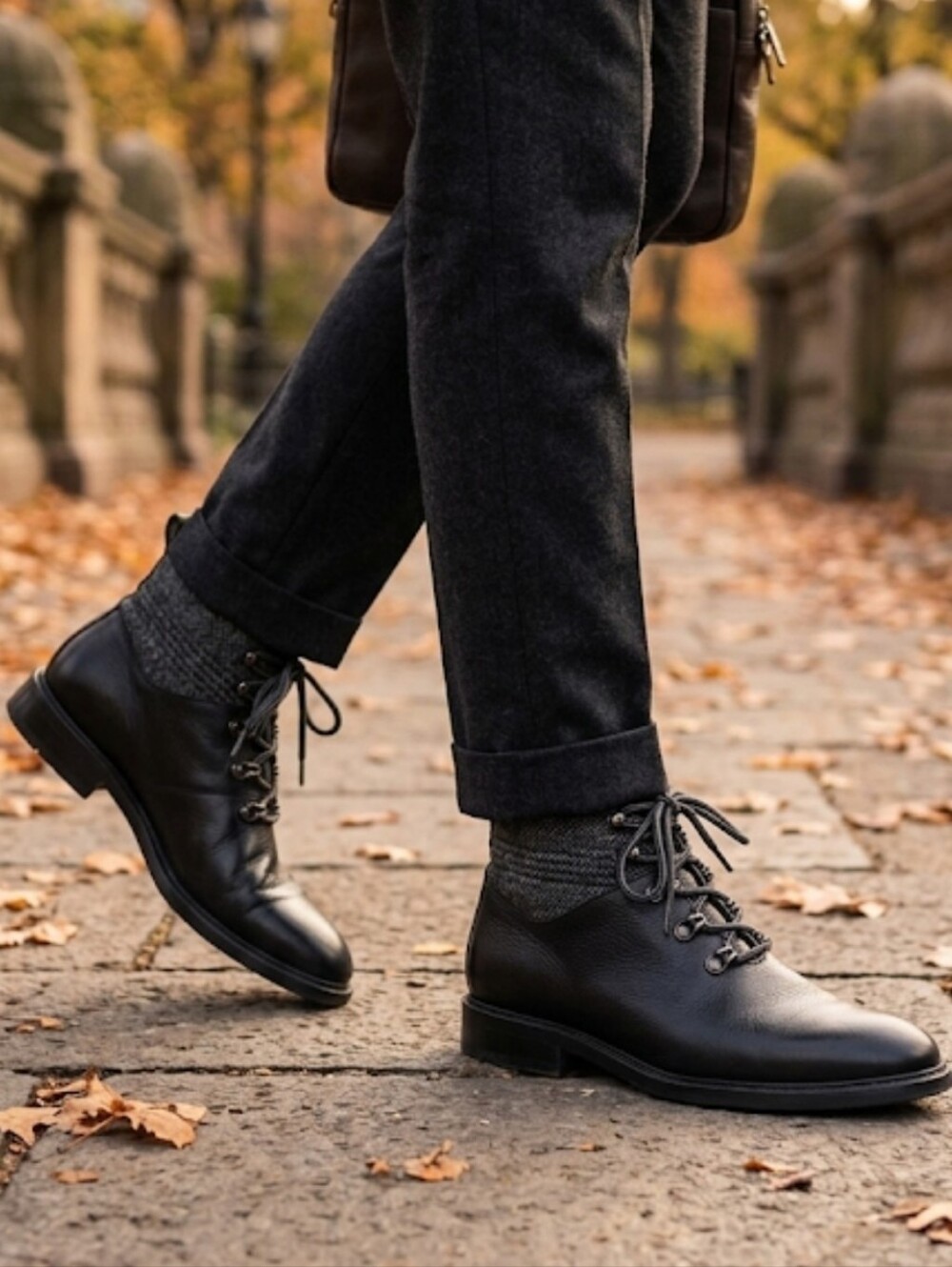 Giovanni Mens Boot Sz 8 Black